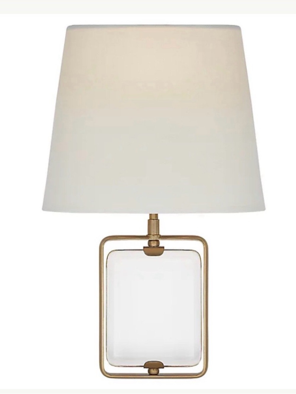 Visual Comfort Signature Henri Framed Jewel Sconce by Suzanne Kasler Brass Home